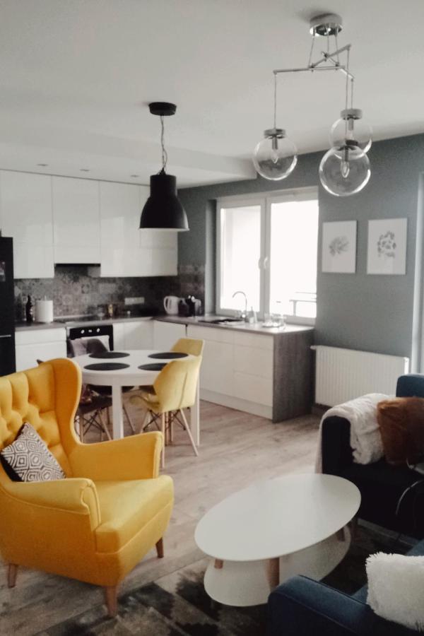Apartament Na Zielonej Z Tarasem Daire Piła Dış mekan fotoğraf