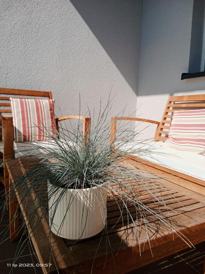 Apartament Na Zielonej Z Tarasem Daire Piła Dış mekan fotoğraf